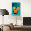 Illustratie - Tequila - Glas - Blauw plexiglas 5mm klein -sfeer6