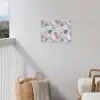 Monstera - Pastel - Bladeren - Tropical tuinposter los doek klein -sfeer8