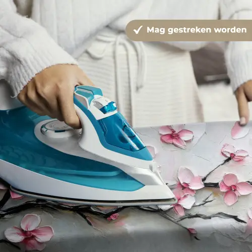 Bloesem - Kunstzinnig - Roze - Sakura Wandkleed katoen klein -sfeer9