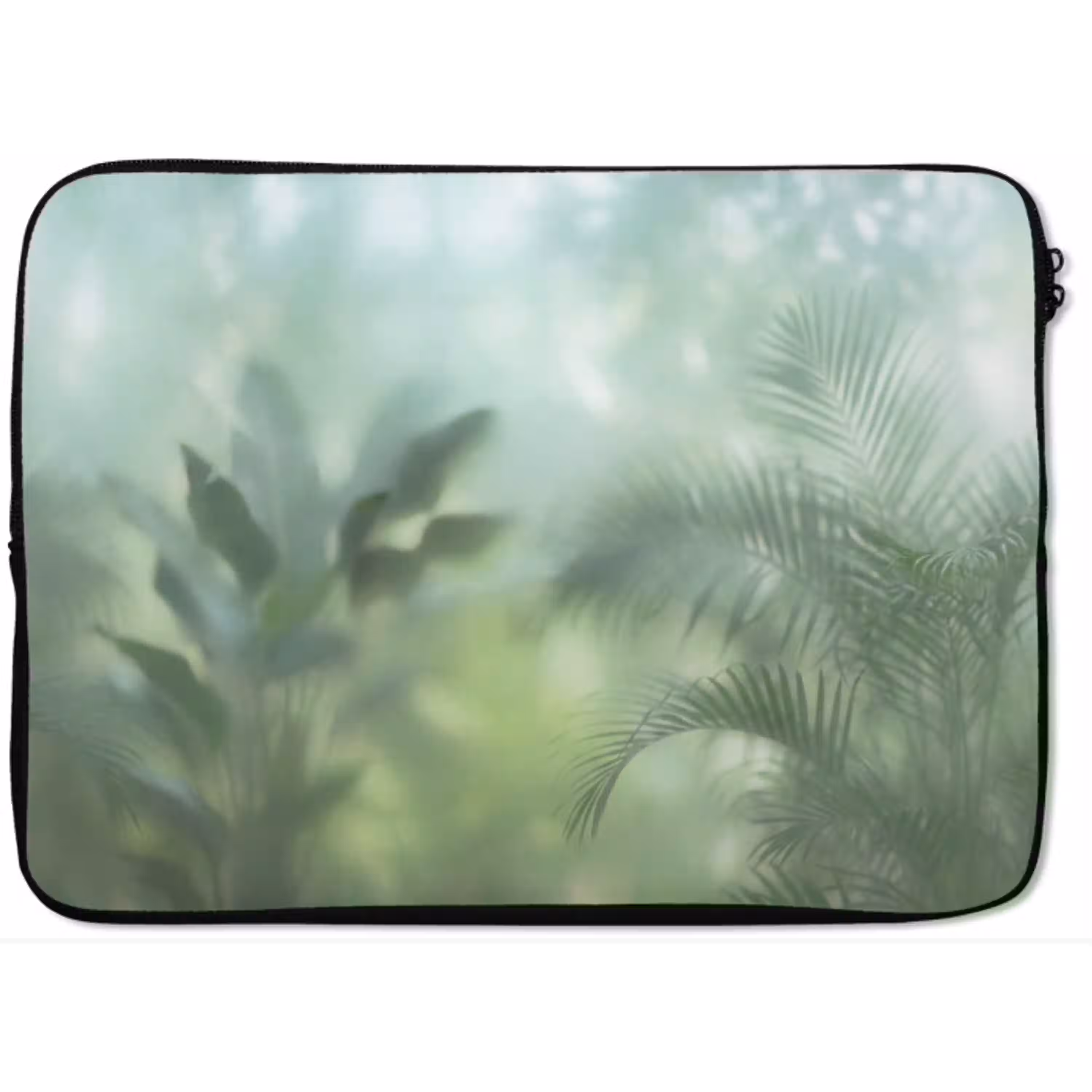 Natuur - Vervaagd - Groen - Abstract - Modern laptophoes neopreen klein -zkaufland3dotto