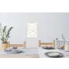 Japandi - Vintage - Japandi - Wit Muursticker klein -eettafel