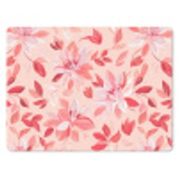 Botanisch - Bloemen - Rood muismat rubber klein 262 -3d