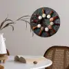 Lepel - Kruiden - Specerijen - Keuken - Industrieel Wandcirkel behangsticker klein -sfeer3