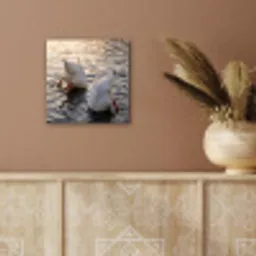 Eenden - Water - Natuur aluminium wit klein -sfeer4