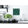 Bladeren - Inductie beschermer - Jungle - Tropical Muursticker klein -keuken
