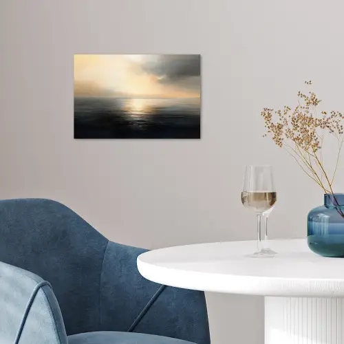 Zon - Horizon - Zee poster papier klein -sfeer3