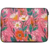 Roze - Bloemen - Wit - Oranje laptophoes neopreen klein -zkaufland3dotto