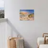 Duin - Zonsondergang - Horizon - Strand - Gras tuinposter los doek klein -sfeer8