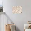Beige - Aardspatroon tuinposter los doek klein -sfeer8