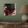 Krijger - Draak - Zwart - Rood - Rook plexiglas 5mm klein -sfeer3