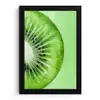 Kiwi - Groen - Fris fotolijst zwart zonder passe partout klein -3d