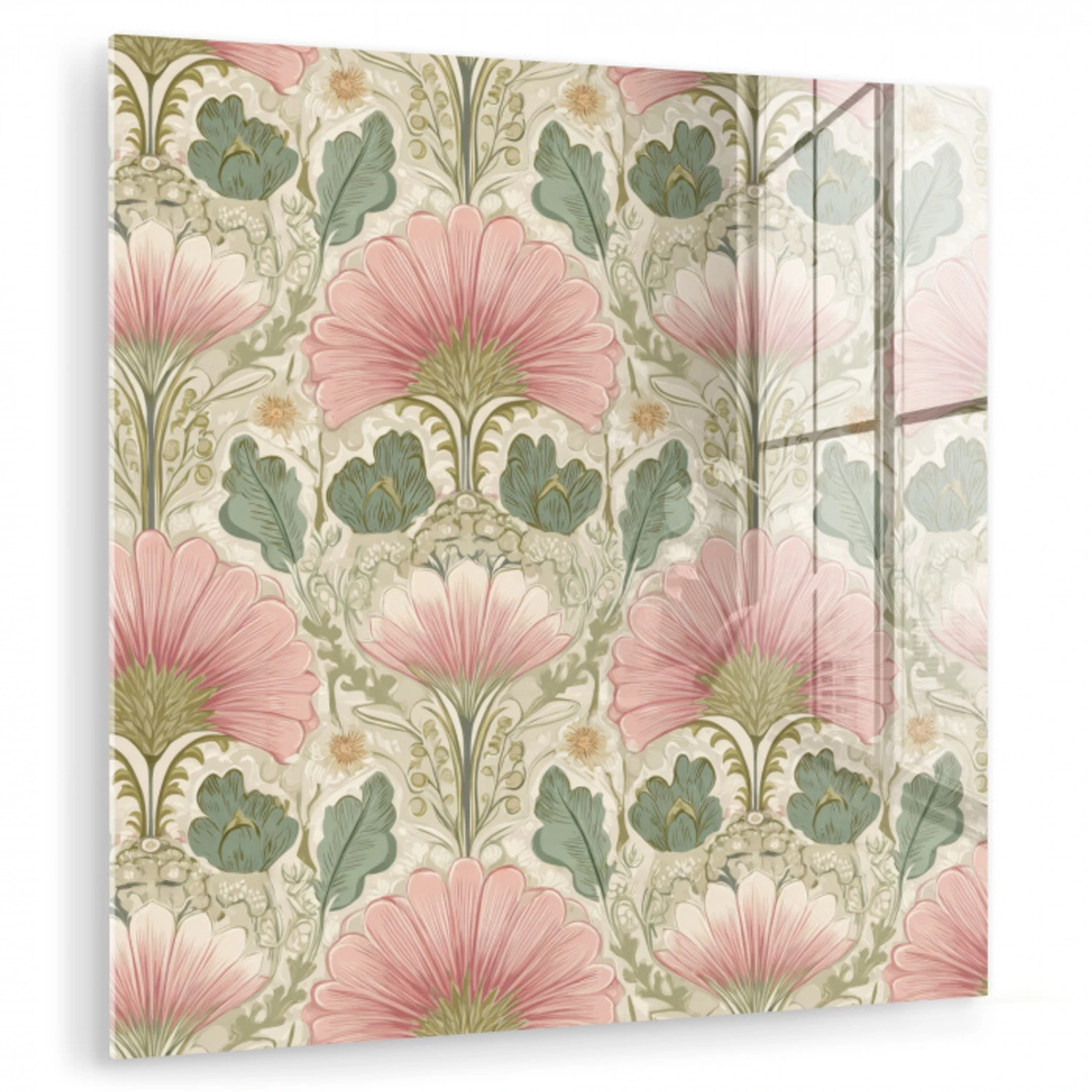 Klassiek - Patroon - Roze plexiglas 5mm klein 11 -zzzproduct_nieuw