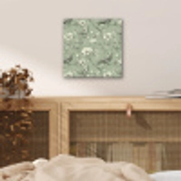Klassiek - Botanisch - Groen aluminium wit klein 46 -sfeer3