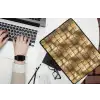 Geometrisch - Tegels - Goud laptophoes neopreen klein 279 -bureau