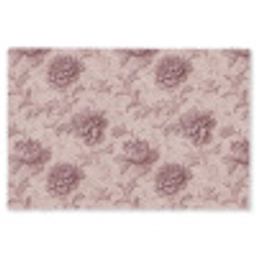 Reliëf - Pioenrozen - Roze Vloerkleed Rechthoek klein 1091 -3d
