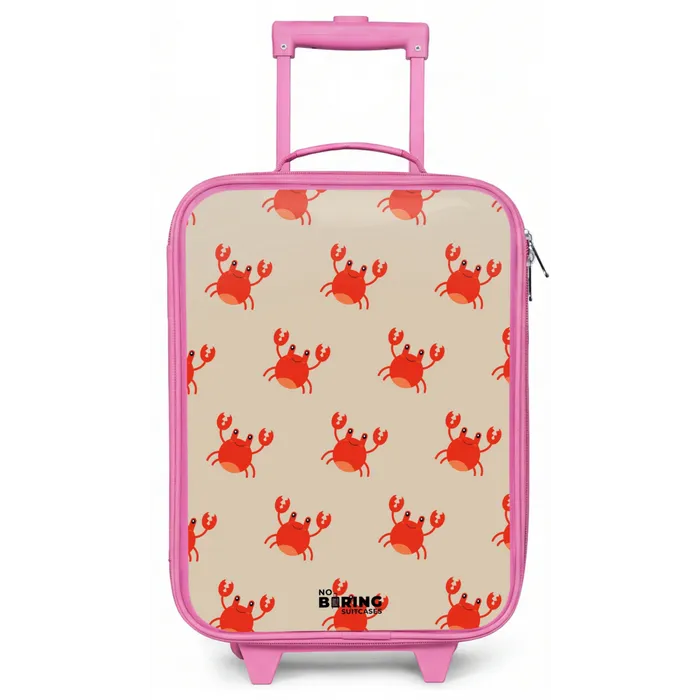 Krabbenkwestie Kinderkoffer - Roze klein -zz3dotto
