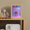 Monster - Roze - Paars Light Box met kabel (Kinderlampje) klein -sfeer2_kind