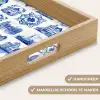 Huizen - Schepen - Blauw Dienblad Rechthoek middel 911 -USP_HandgreepNL