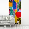Stippen - Vormen - Modern - Kleuren fotobehang vinyl groot -woonkamer