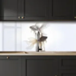 Goudvissen - Modern - Wit keuken achterwand 2 middel -sfeer1