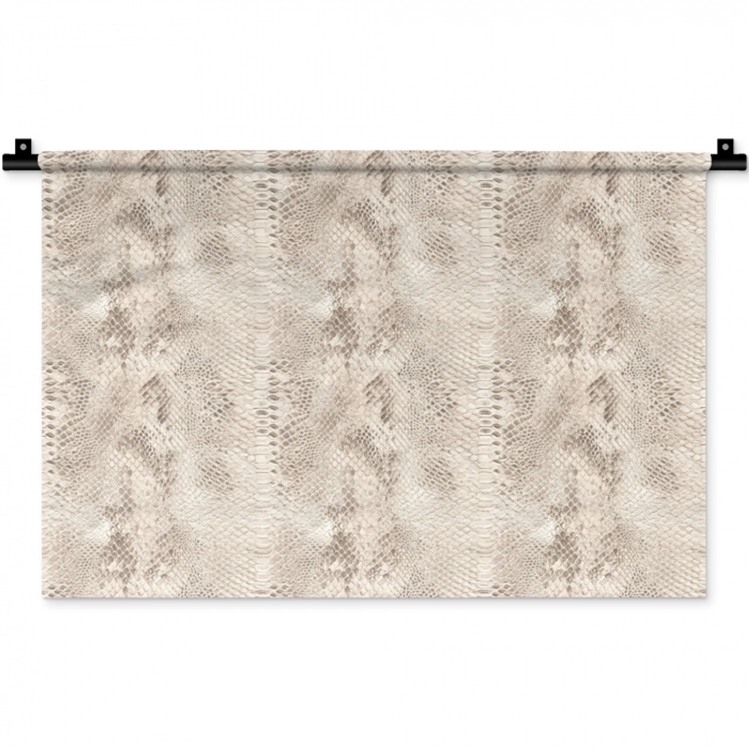 Slang - Patroon - Beige Wandkleed katoen klein 269 -zz3d