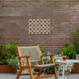 Motief - Patroon - Kleurrijk Tuinposter op houten frame 2 cm dik klein 845 -sfeer3