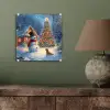 Kerstwonder - Winteravond - Kleurrijk plexiglas 5mm klein -sfeer3