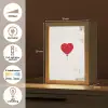 Ballon - Rood - Hart Light Box met kabel (Tafellamp) klein -USP_NL