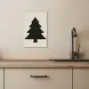 Kerstboom - Zwarte kerstboom - Boom - Japandi KitchenYeah - Keuken - Canvas klein -sfeer2