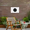 Zonnetje, wijntje & kletsen - Quotes - Tekst - Wijn - Zomer Tuinposter op houten frame 2 cm dik klein -sfeer3