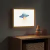 Ruimte - Ufo - Sterren Light Box met batterij (Wandlamp kind) middel -sfeer5_kind