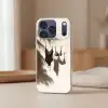 Badkleding - Palmbomen - Schaduw - Tropisch Telefoonhoesje iPhone 17 Pro klein -sfeer2