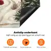 Kerstsfeer - Landelijk - Rood Inductie beschermer vinyl 3mm klein -zzzzzzz-td-onderkant