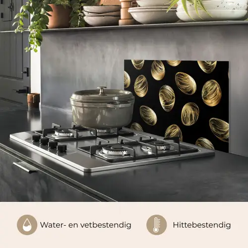 Eieren - Goud - Patroon keuken achterwand spatscherm klein -usp_NL