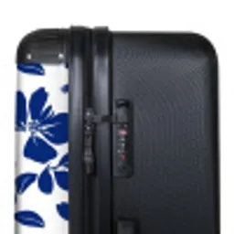 Floraal - Modern - Blauw NBS - Large koffer - Volwassenen Unisex groot -product3