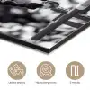Springen - Paard - Zwart - Wit aluminium wit klein -closeup_NL