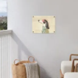 Quote - Hond - Zonnebril tuinposter los doek klein -sfeer8