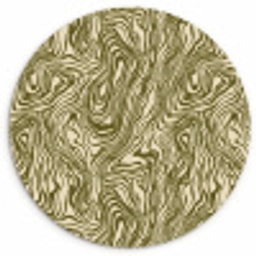 Abstract - Marmer - Groen Wandcirkel kunststof plaat 5mm dik klein 188 -3d