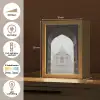 Poort - Symmetrische koepel - Minaretten - Moskee Light Box met kabel (Tafellamp) klein -USP_NL