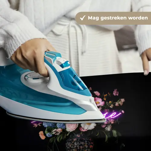 Neon - Vaas - Bloemen Wandkleed katoen klein -sfeer9