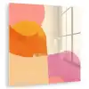 Vormen - Abstract - Kleurrijk plexiglas 5mm klein -zzzproduct_nieuw