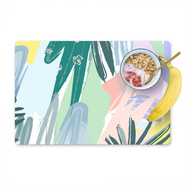 Pastel Flora Placemat vinyl groot -zzzproduct_Kitchenyeah-website