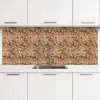Bruin - Roze - Graniet keuken achterwand 2 middel 871 -3d