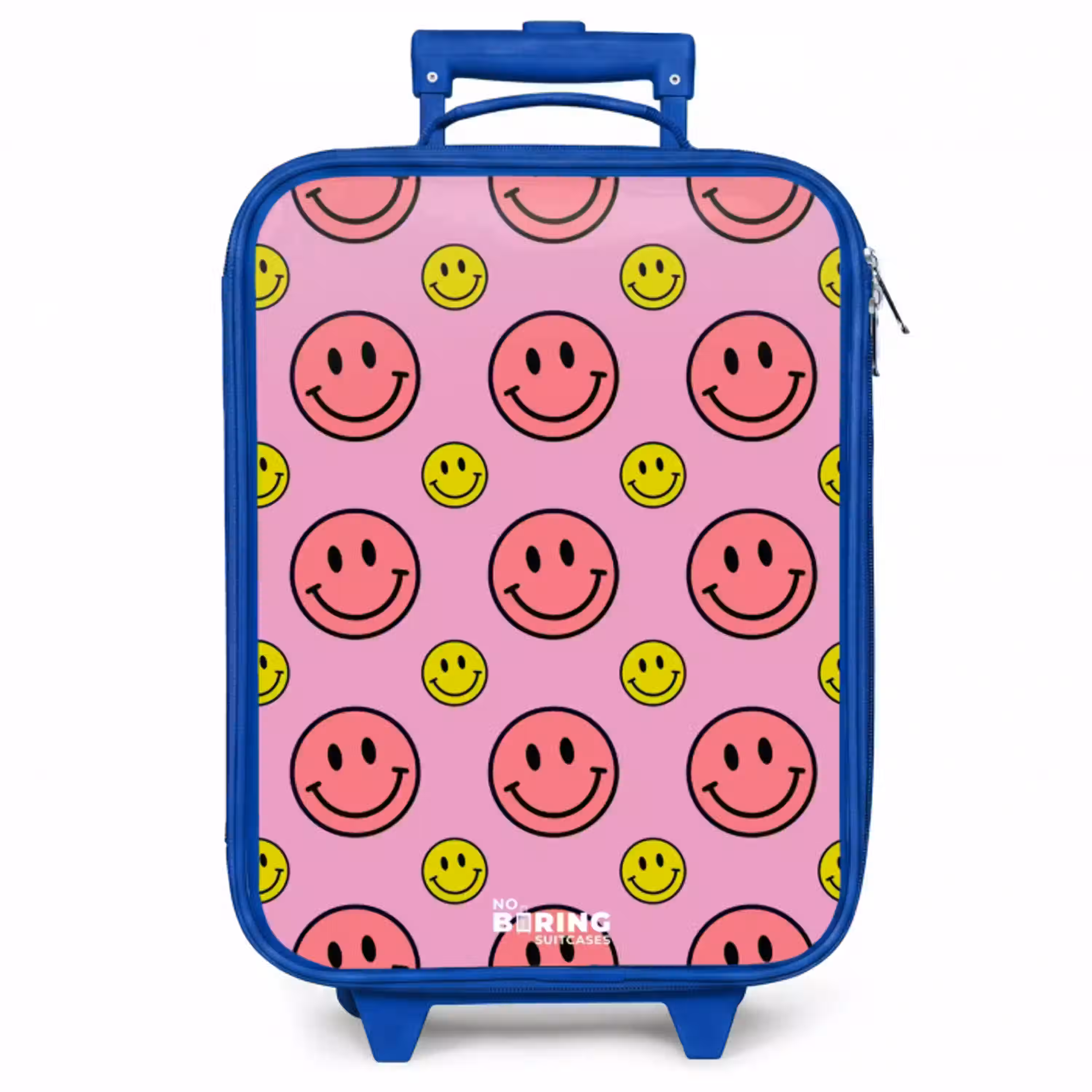 All smiles roze Kinderkoffer - Blauw klein -zzz_website3d