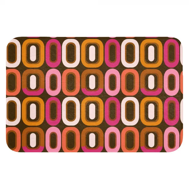 WC Mat - Modern - Retro - Kleurrijk
