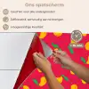 Roze - Mango - Blauwe - Streepjes keuken achterwand spatscherm klein 900 -spatscherm_NL