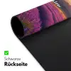 Lavendelveld - Quote - Zonsondergang Muismat XXL klein -ysfeer2_duits
