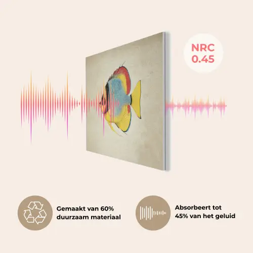 Kleurrijk - Vis - Schubben - Illustratie PET vilt klein -USP_NL