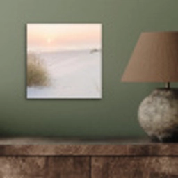 Horizon - Duinlandschap - Zand aluminium wit klein -sfeer2