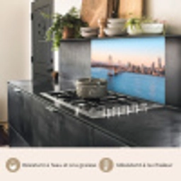 Water - Brug - Skyline - Modern keuken achterwand 2 middel -usp_FR